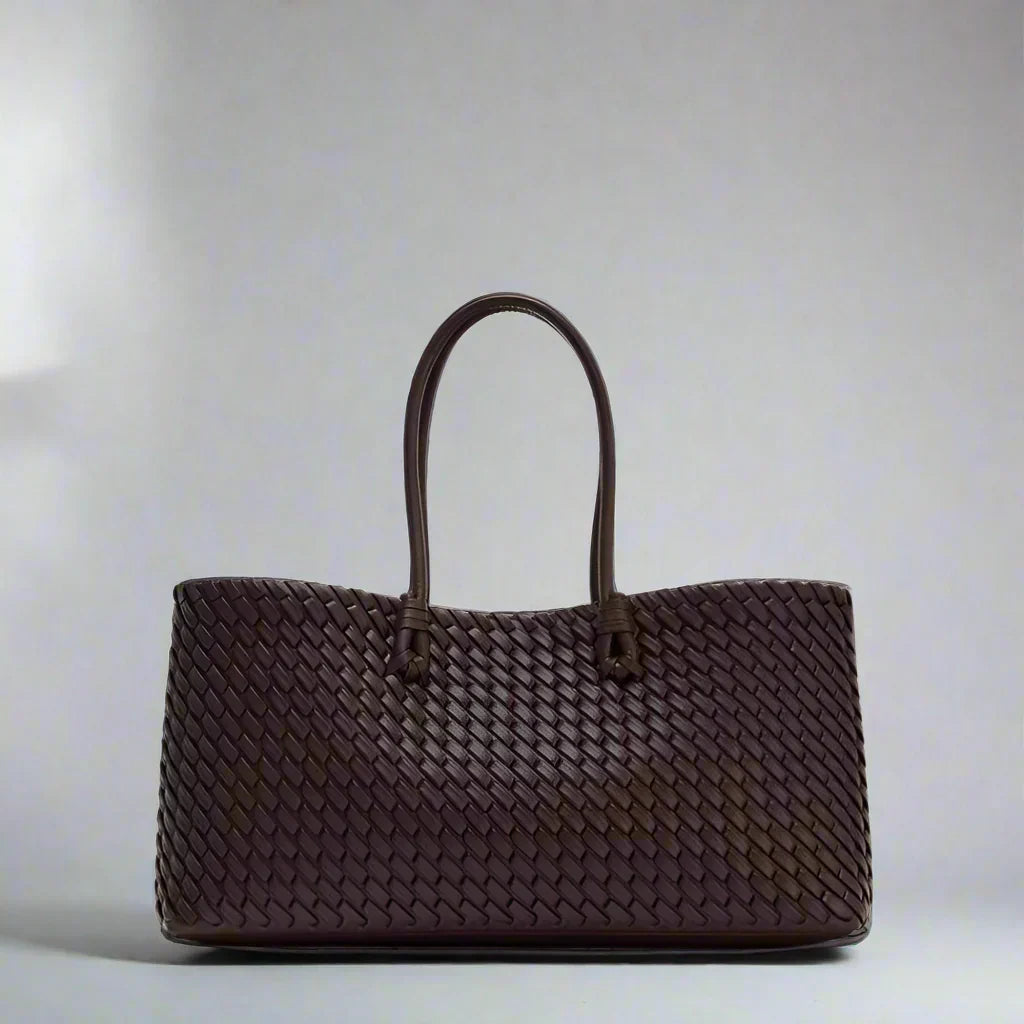 Yuridia | Tote Bag With Weave and Double Handles