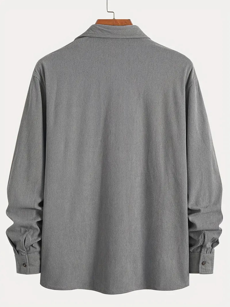 Rickey | Corduroy Shirt Long Sleeve Button-Up Style