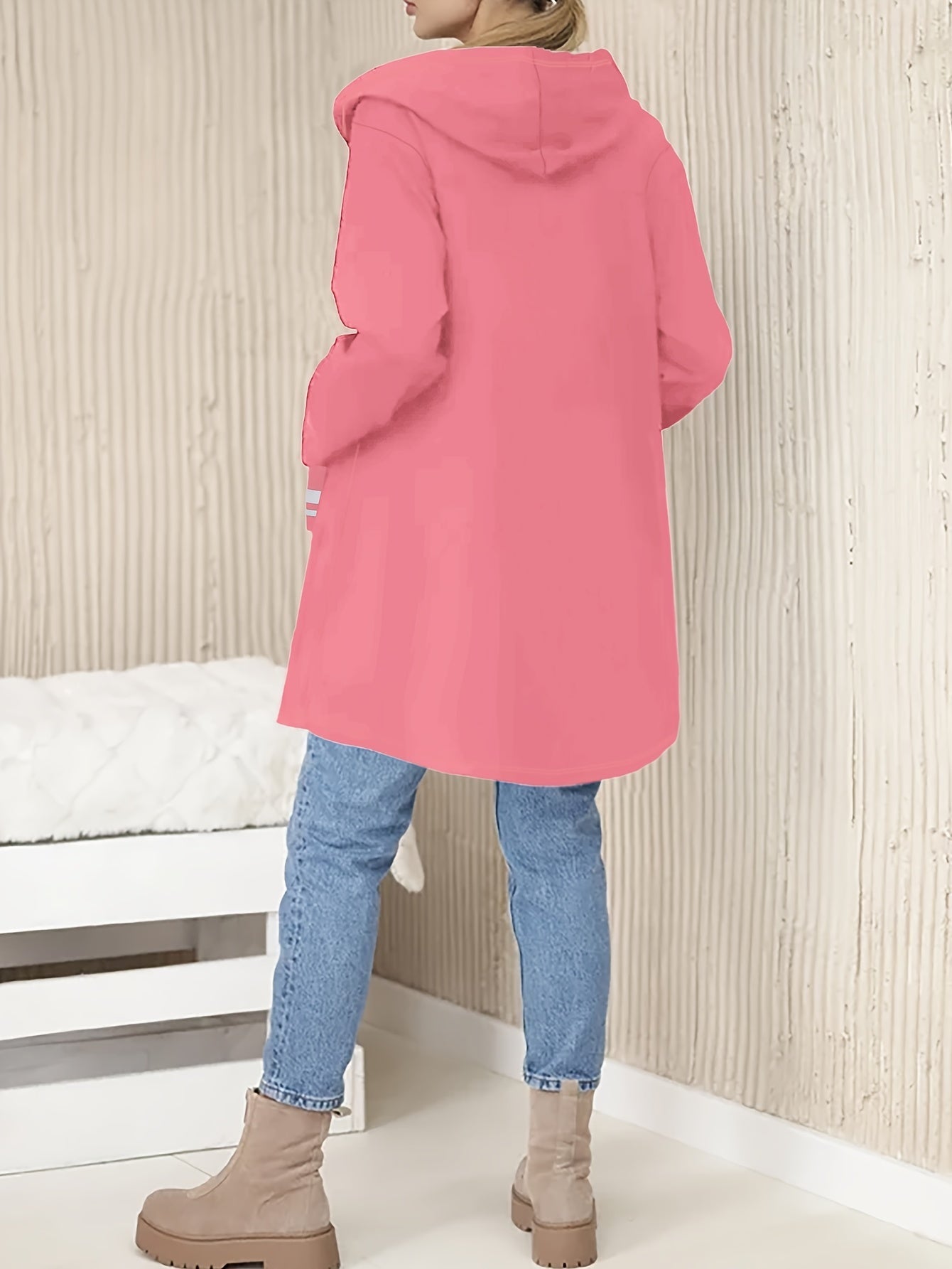 Nicola | Hooded Long Sleeve Zip Jacket