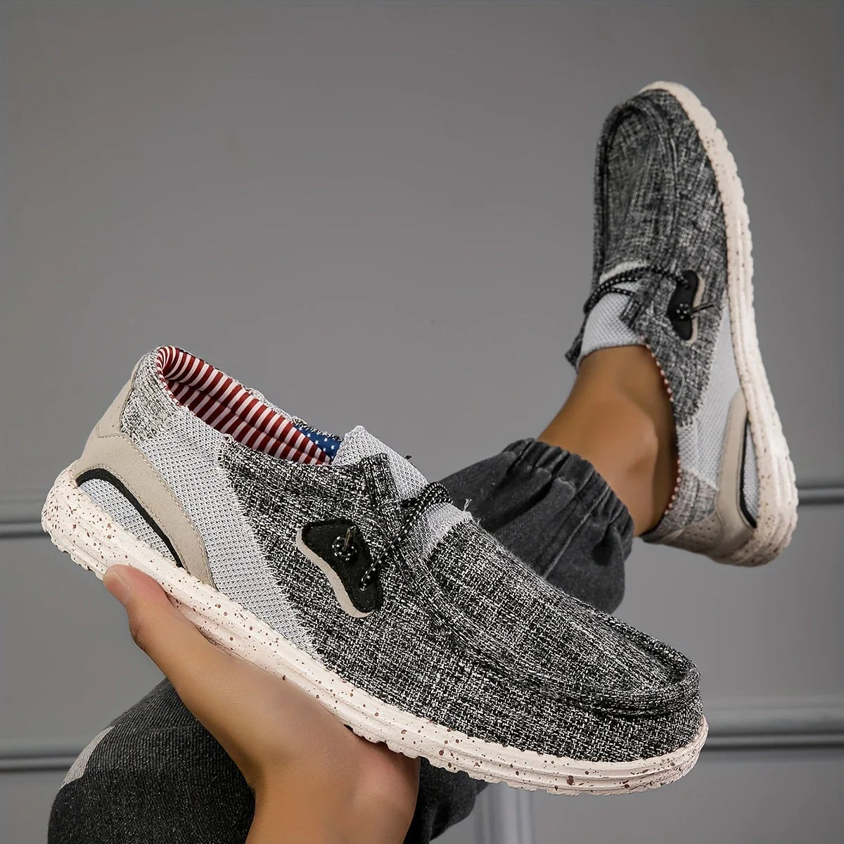 Hayes | Slip On Casual Canvas Sneakers