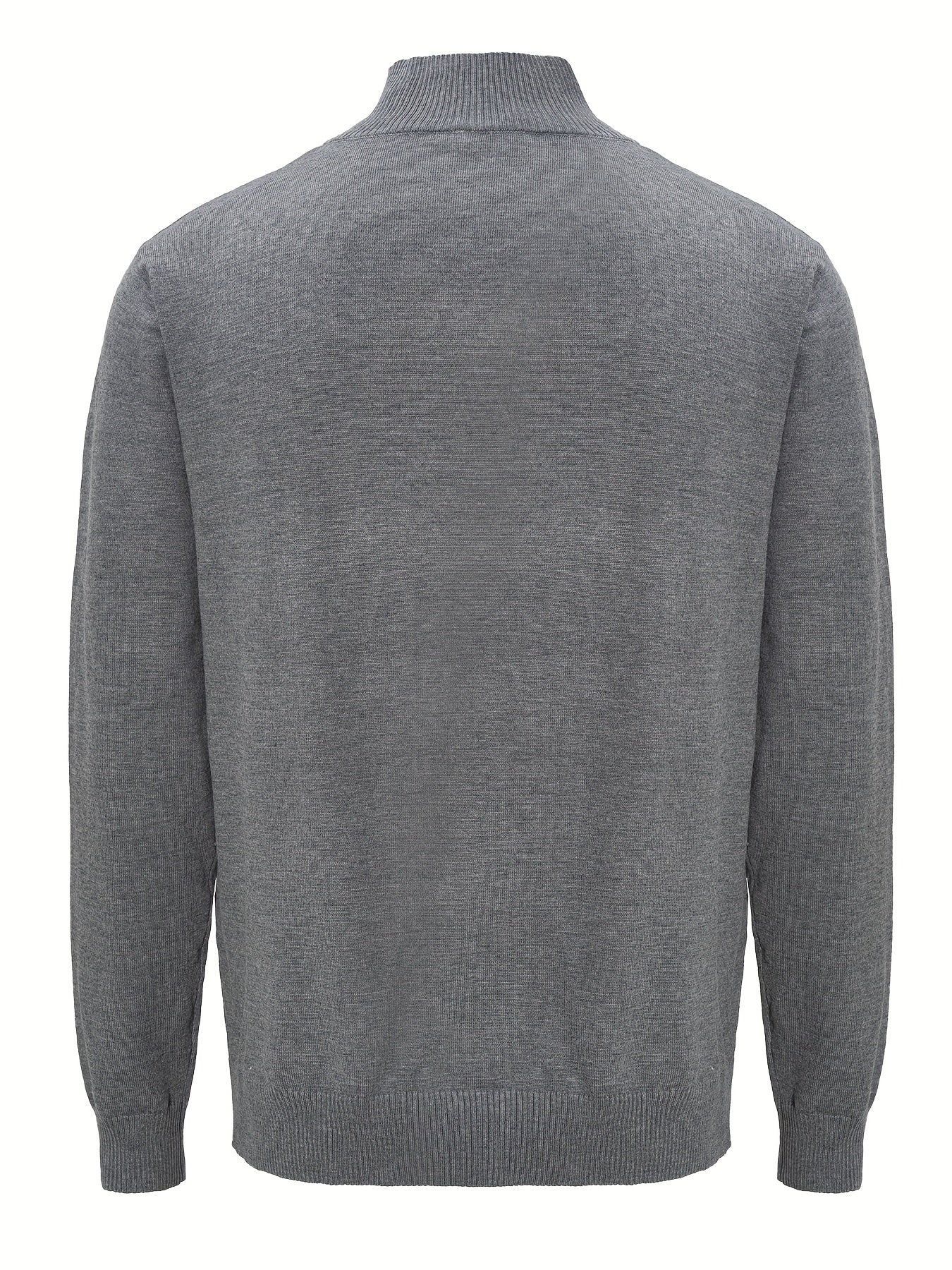 Sumuel | Quarter Zip Knit Sweater Long Sleeve