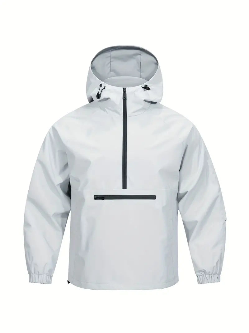 Shepard | Hooded Half-Zip Pullover Jacket with Pocket