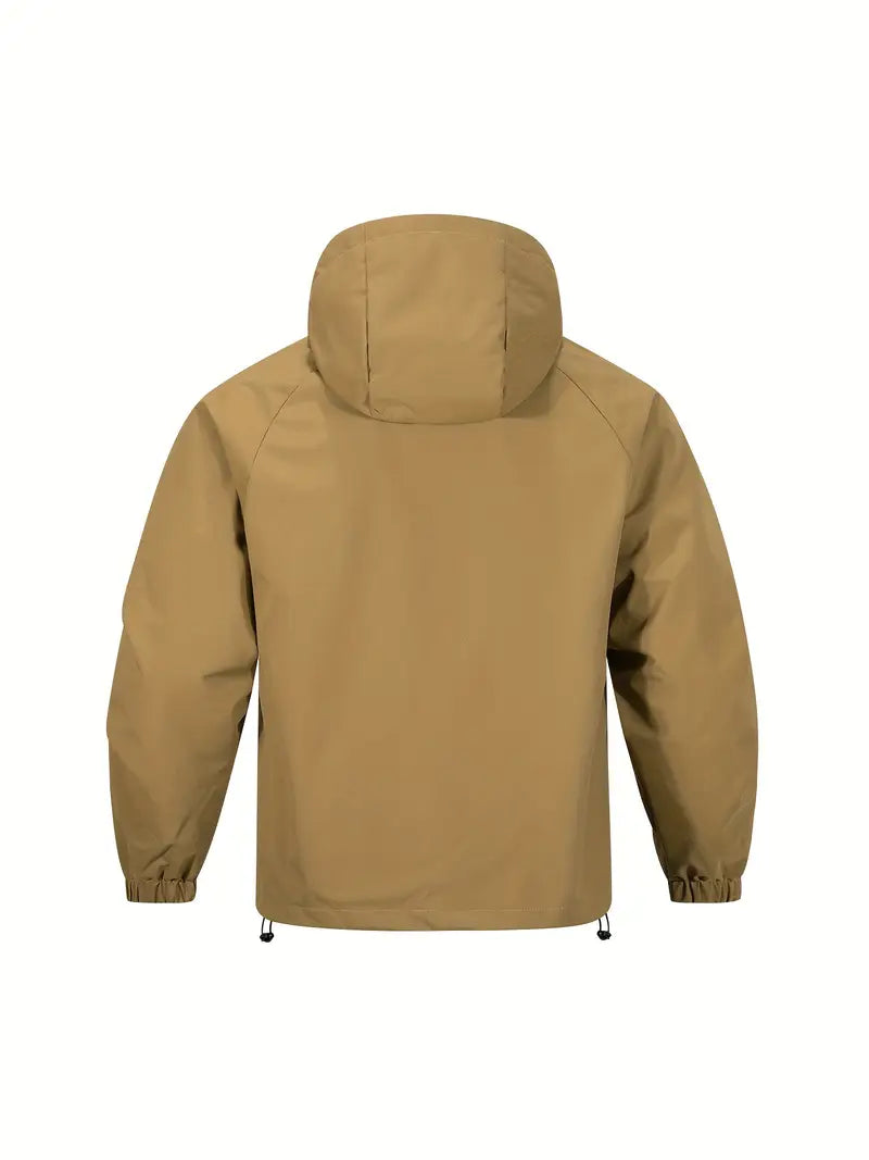 Shepard | Hooded Half-Zip Pullover Jacket with Pocket