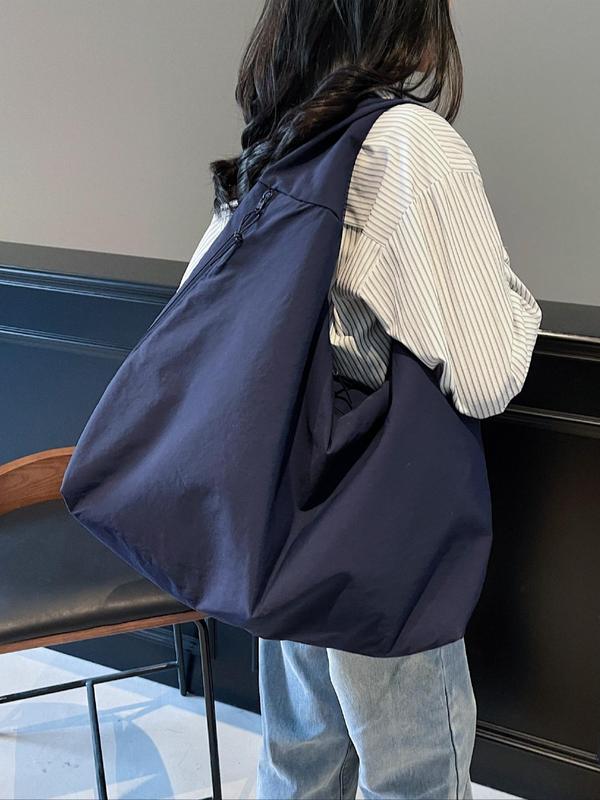 Marilla |  Oversized Nylon Slouch Shoulder Bag