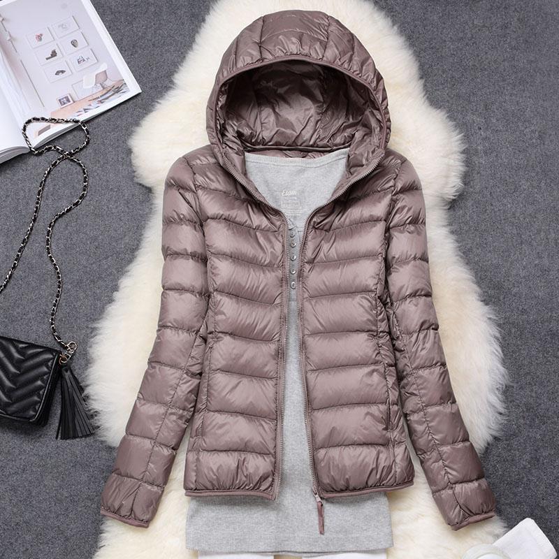 Manuela | Puffer Jacket Hooded Long-Sleeve Quilted Zip-Up