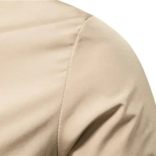Reynaldo | Bomber Jacket With Striped Ribbed Trim