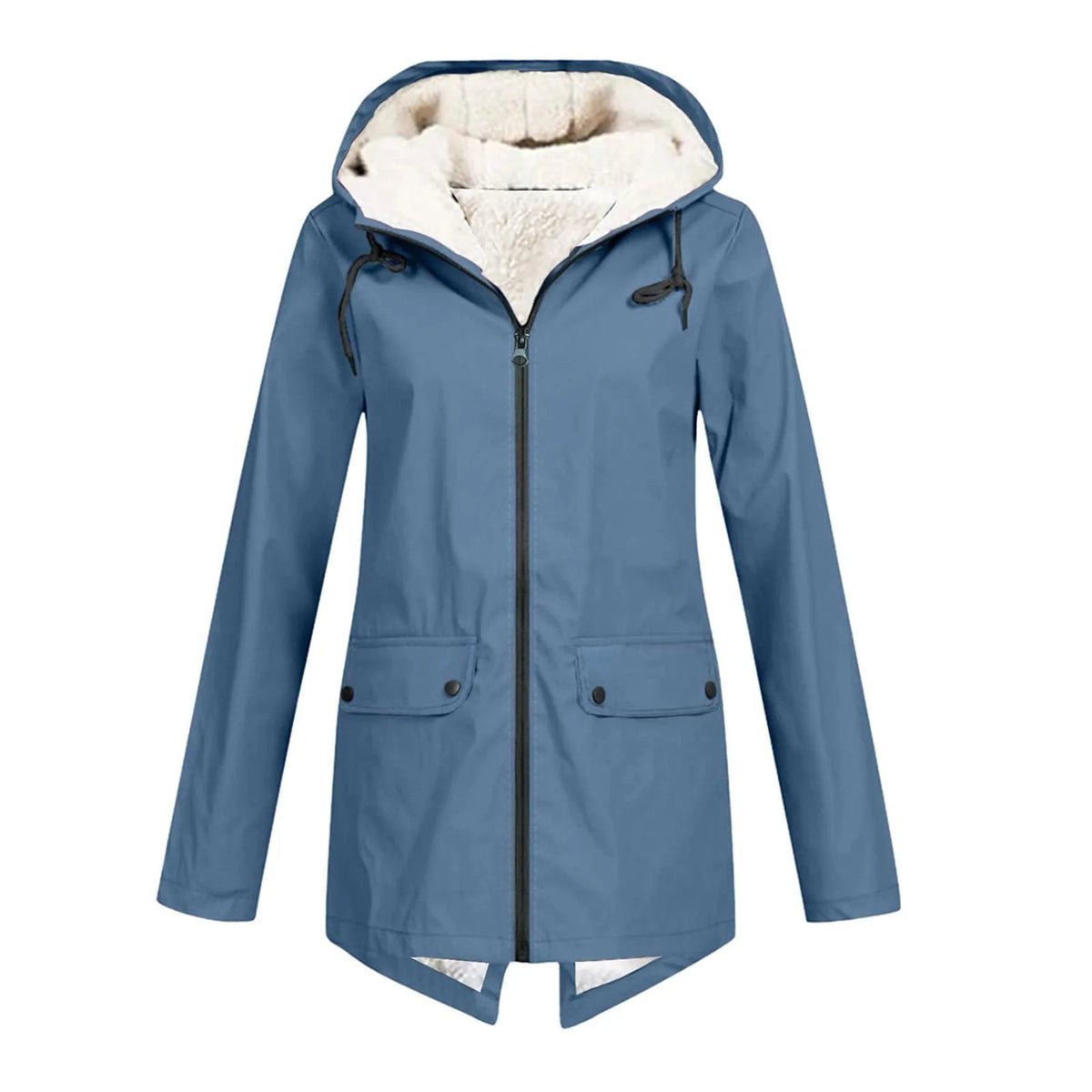 Declan  | Jacket With Drawstring Hood and Plush Lining