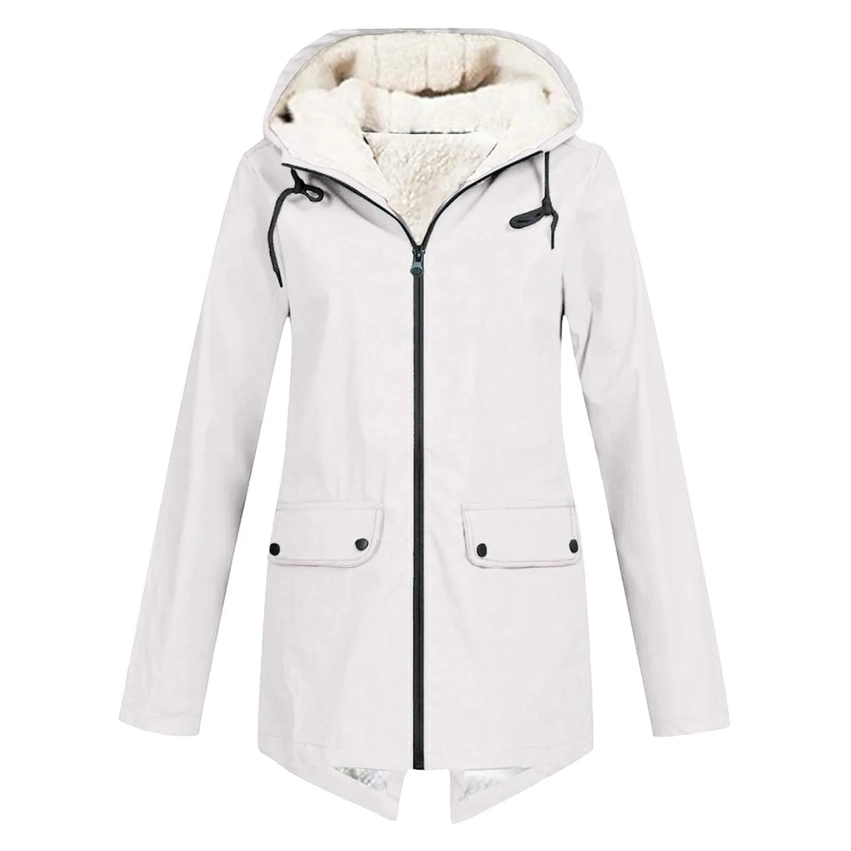 Declan  | Jacket With Drawstring Hood and Plush Lining