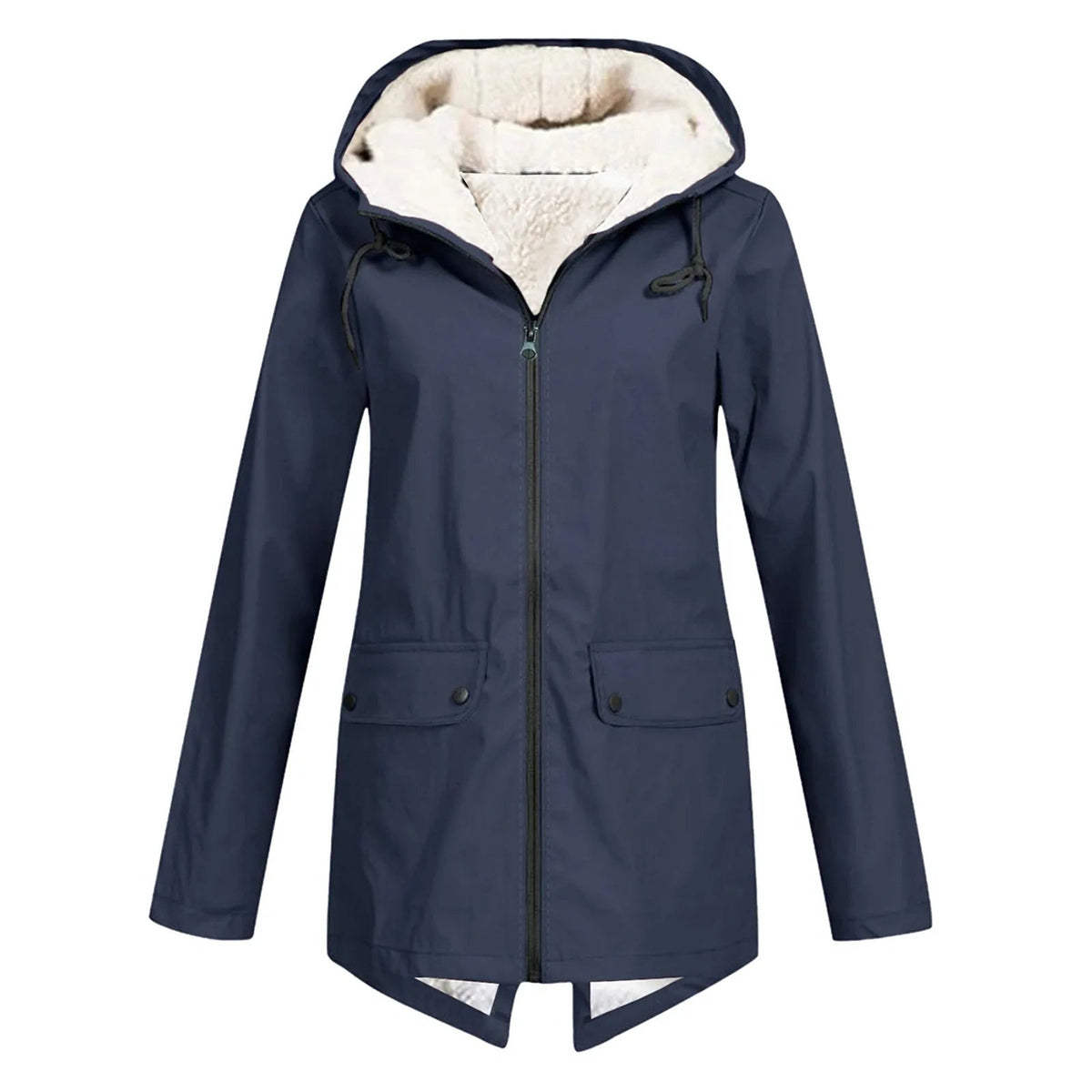 Declan  | Jacket With Drawstring Hood and Plush Lining