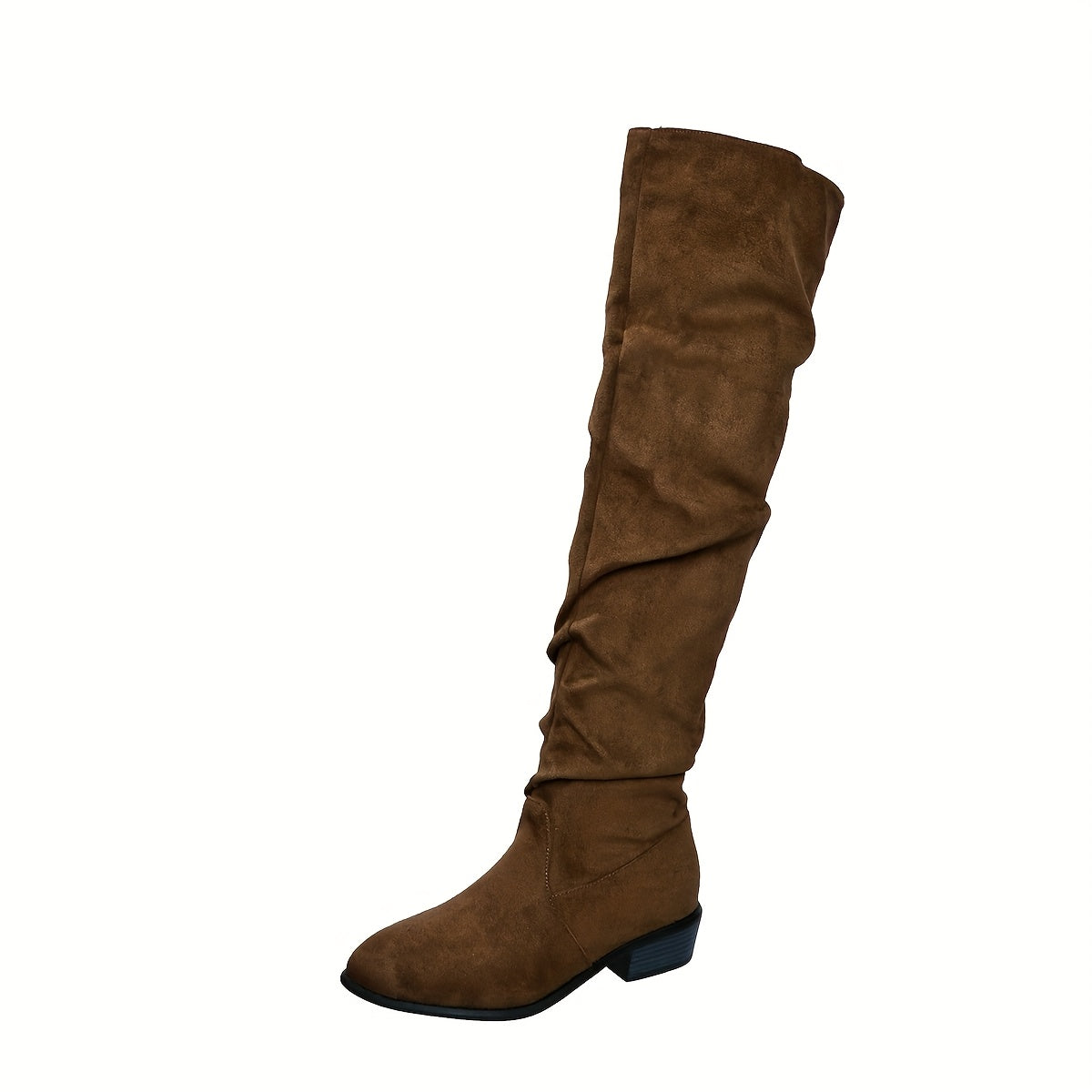 Yvaiurenna | Overknee Boots with Block Heel