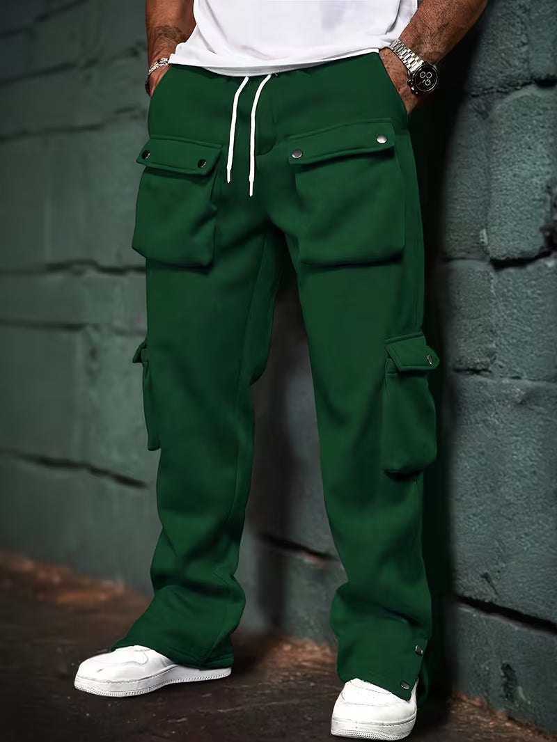 Deyan | Cargo Pants with Flap Pocket Design