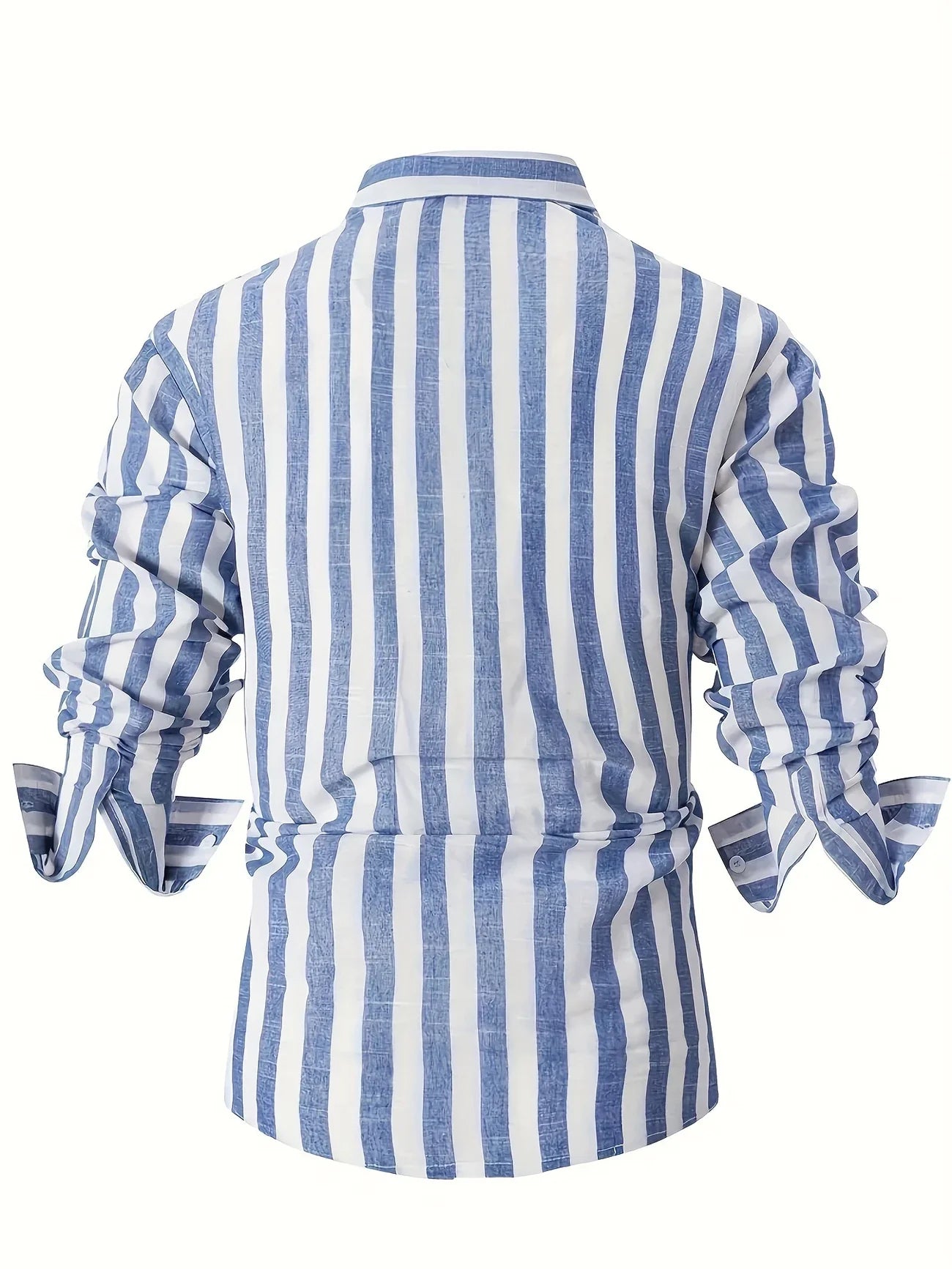 George | Long Sleeve Vertical Striped Button Shirt