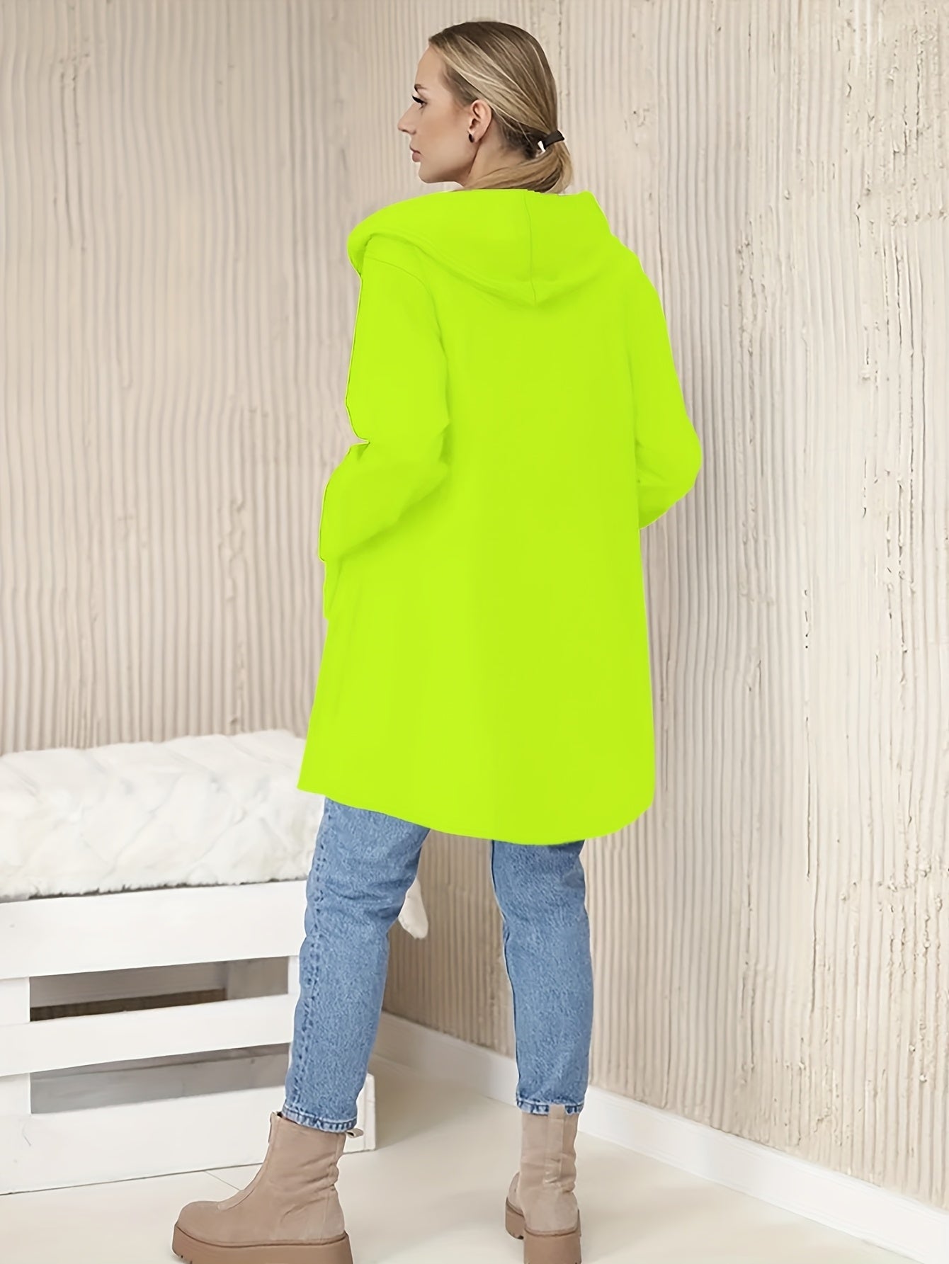 Nicola | Hooded Long Sleeve Zip Jacket