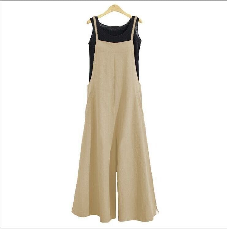 Jurina | Sleeveless Oversized Wide Leg Jumpsuit