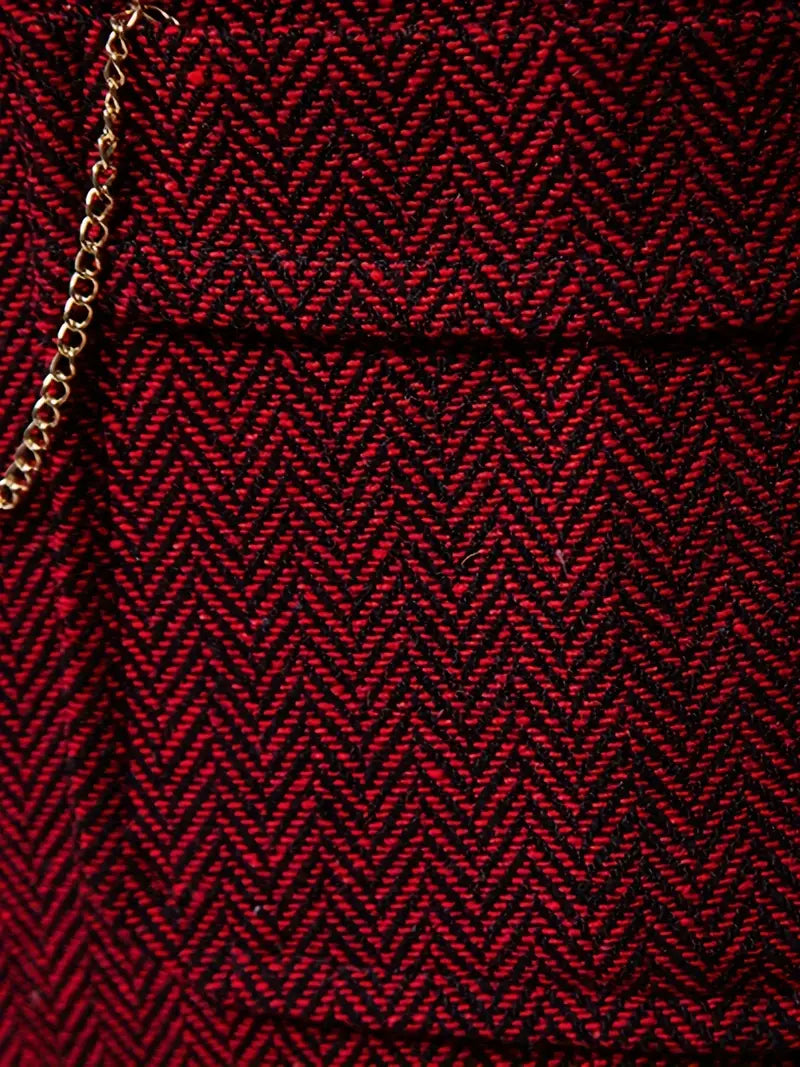 Ferry | Herringbone Notch Lapel Waistcoat