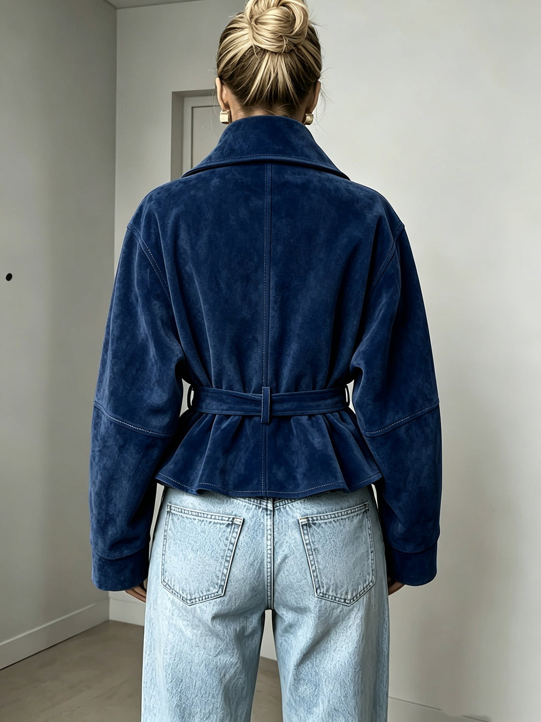 Drouin | Jacket With Tie Belt and Wide Sleeves