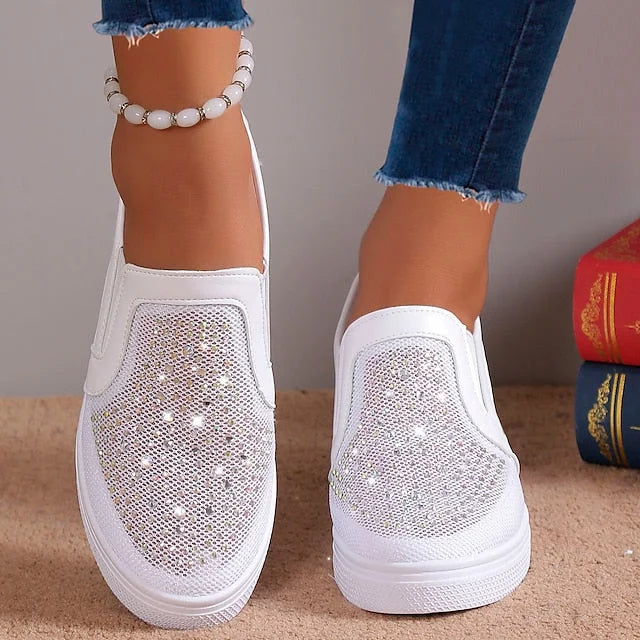 Ormira | Mesh Platform Slip-On Sneakers