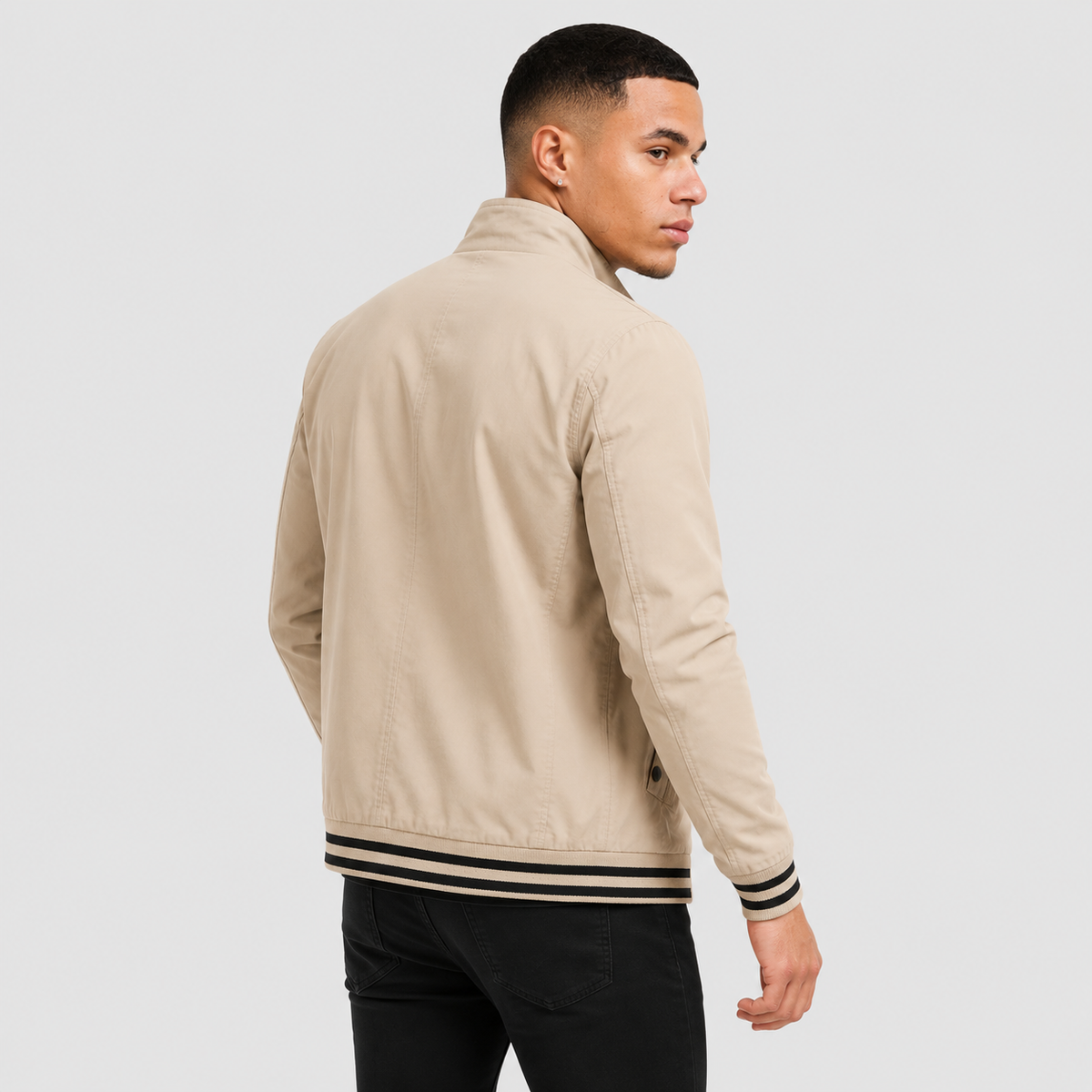 Zenon | Jacket With Long Sleeves and Front Zipper