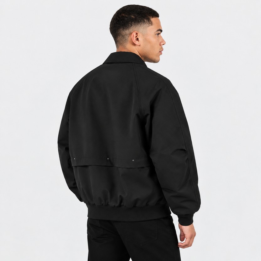 Adrian | Jacket With Point Collar and Ribbed Cuffs