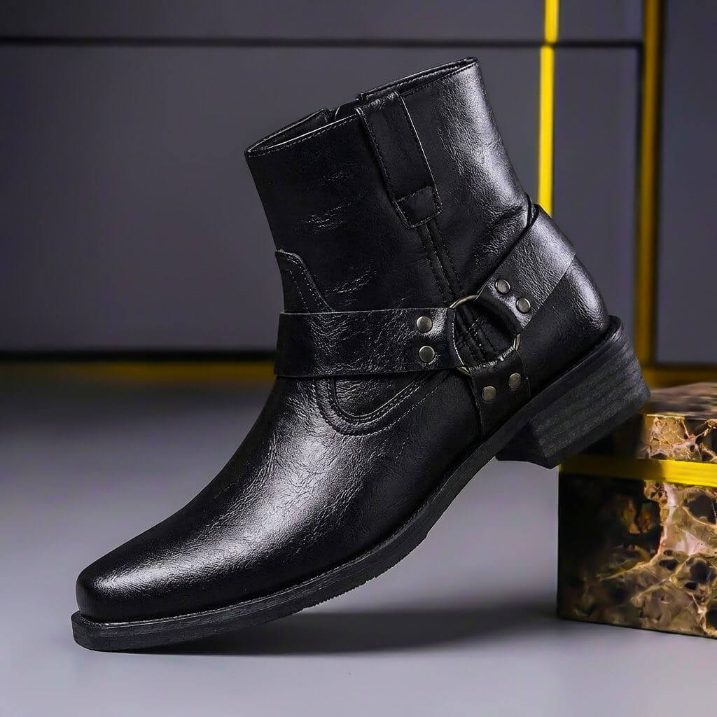 Dylan | Ankle Boots for with Harness Straps