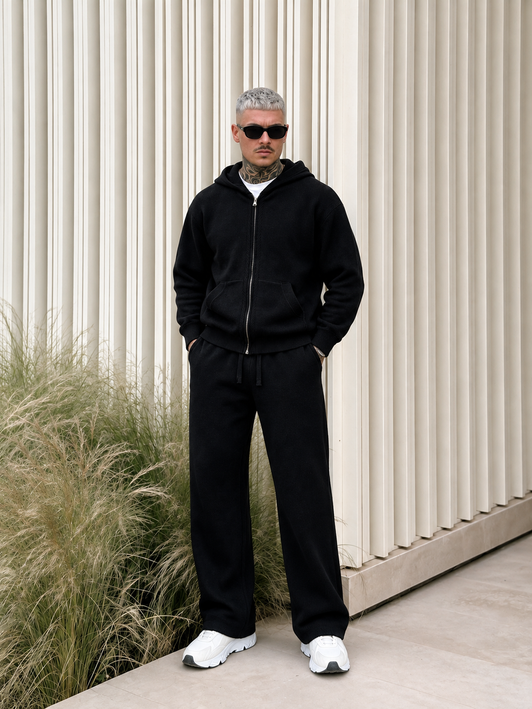 Jonathan | Tracksuit With Zip Hoodie and Straight Pants