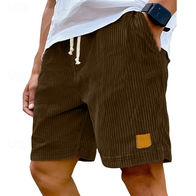 Dearen | Corduroy Casual Drawstring Shorts