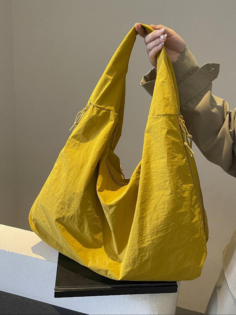 Marilla |  Oversized Nylon Slouch Shoulder Bag