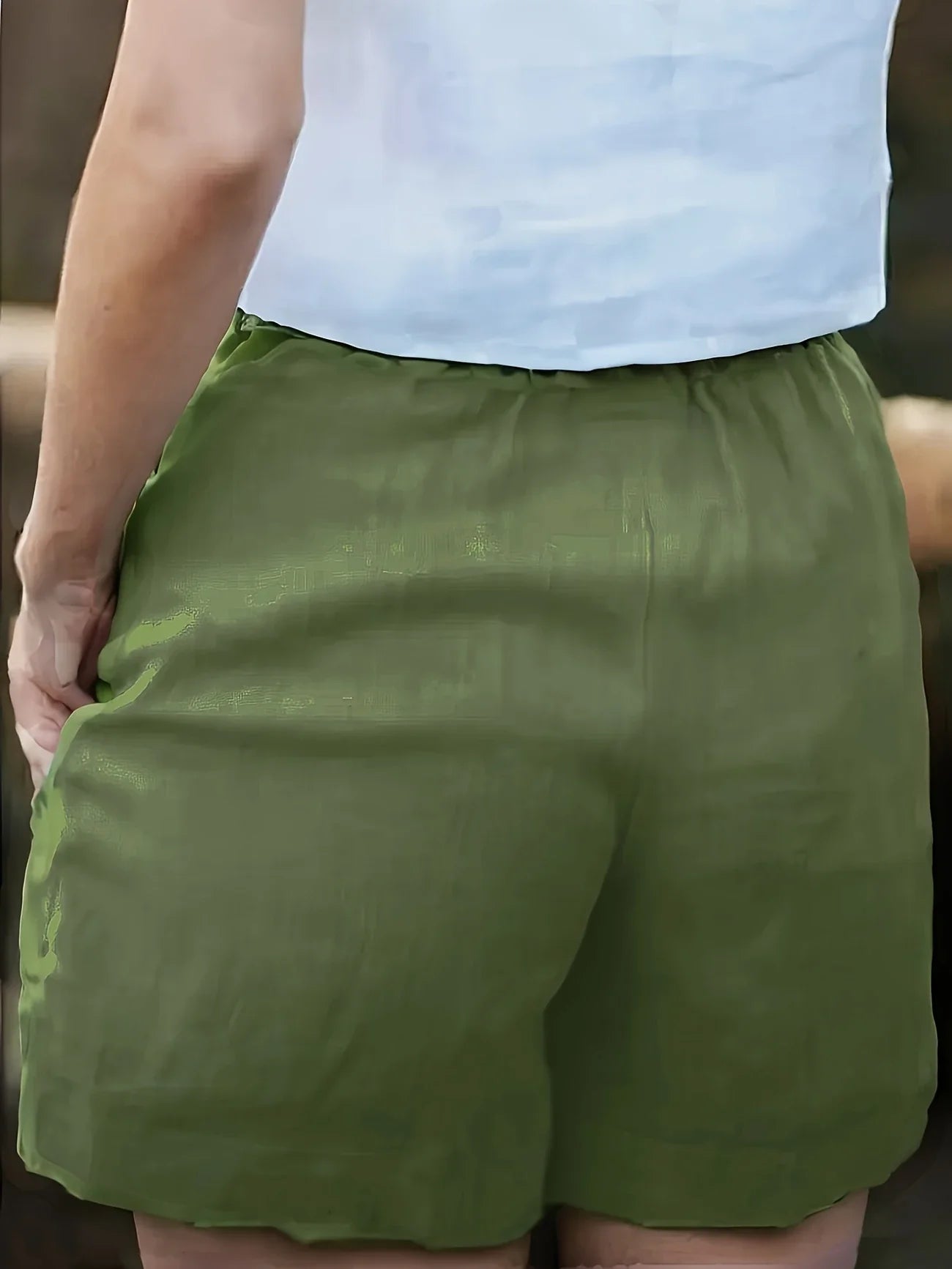 Niamh | Casual Drawstring Pocket Summer Shorts