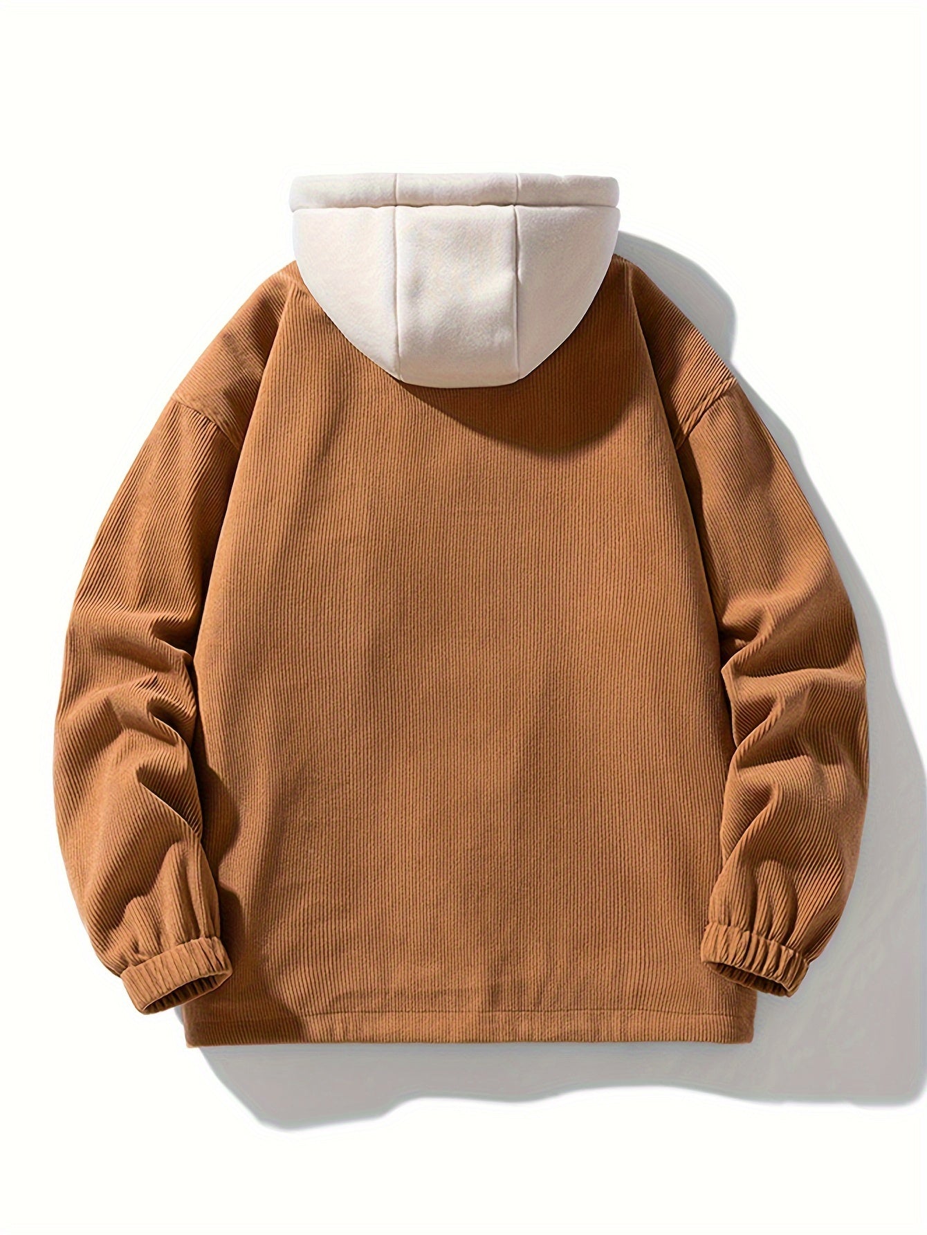 Jacques | Hooded Long Sleeve Corduroy Jacket