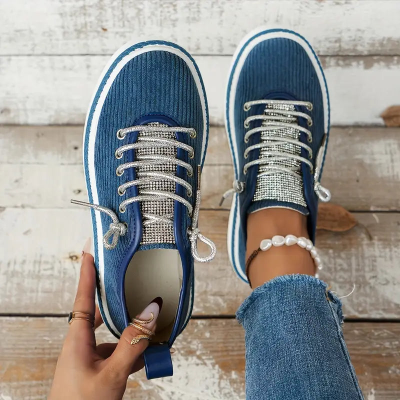 Isidora | Platform Lace-Up Knit Sneakers