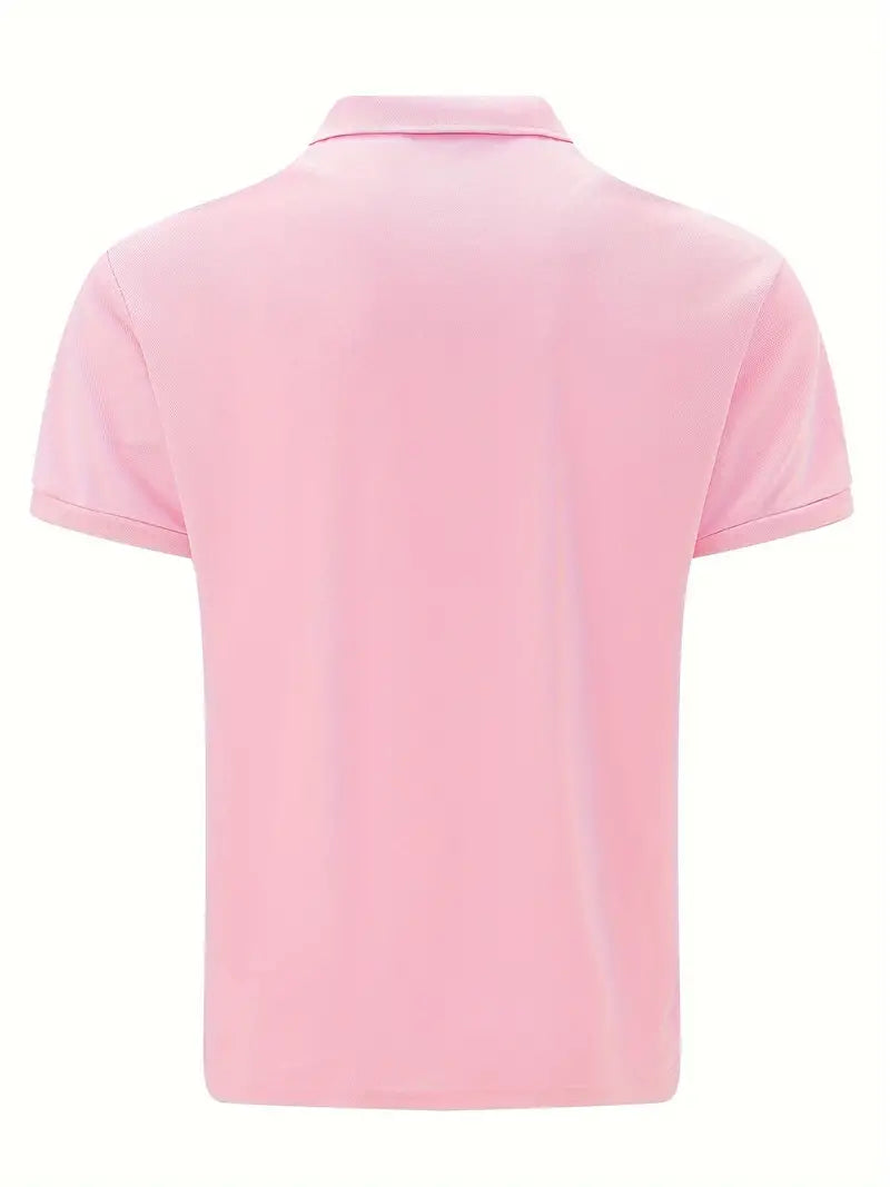 Ilan | Zip Collar Short Sleeve Polo