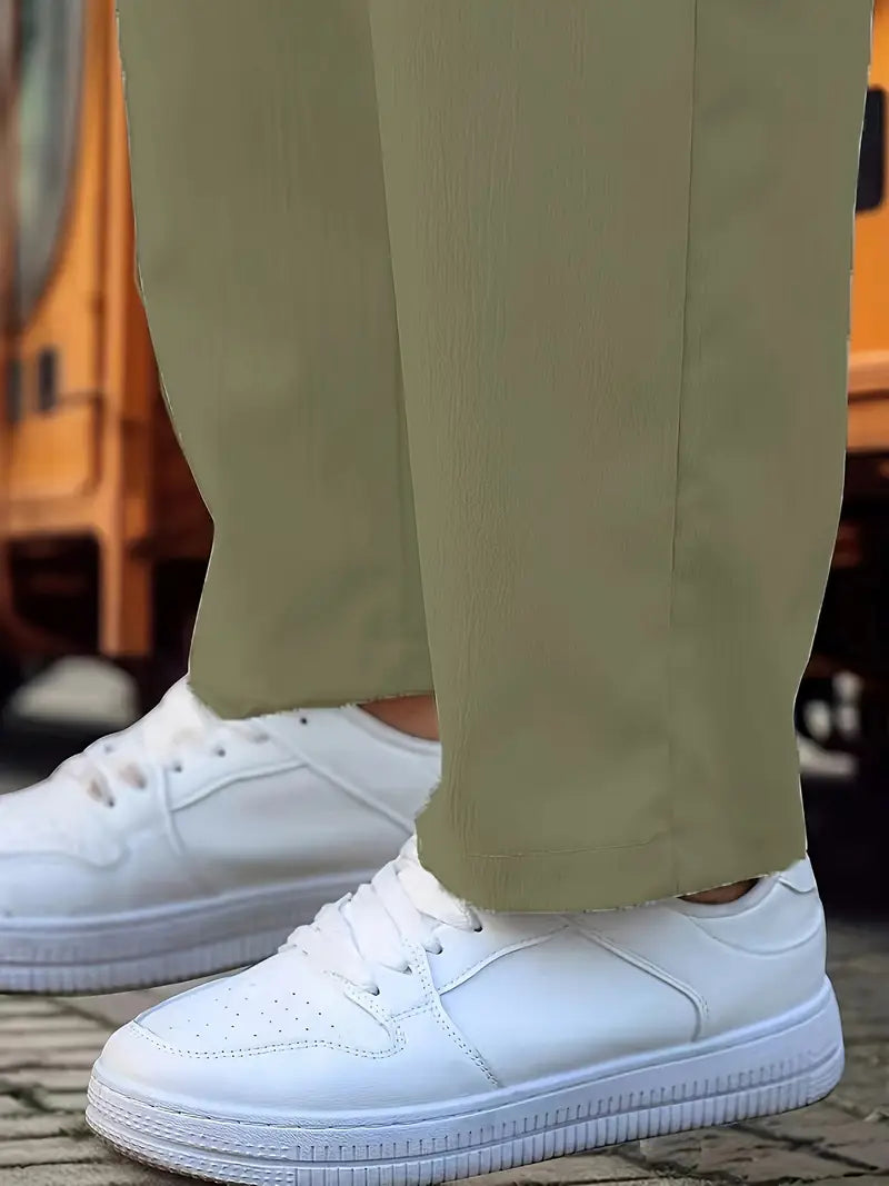 Travys | Straight Leg Drawstring Pocket Joggers