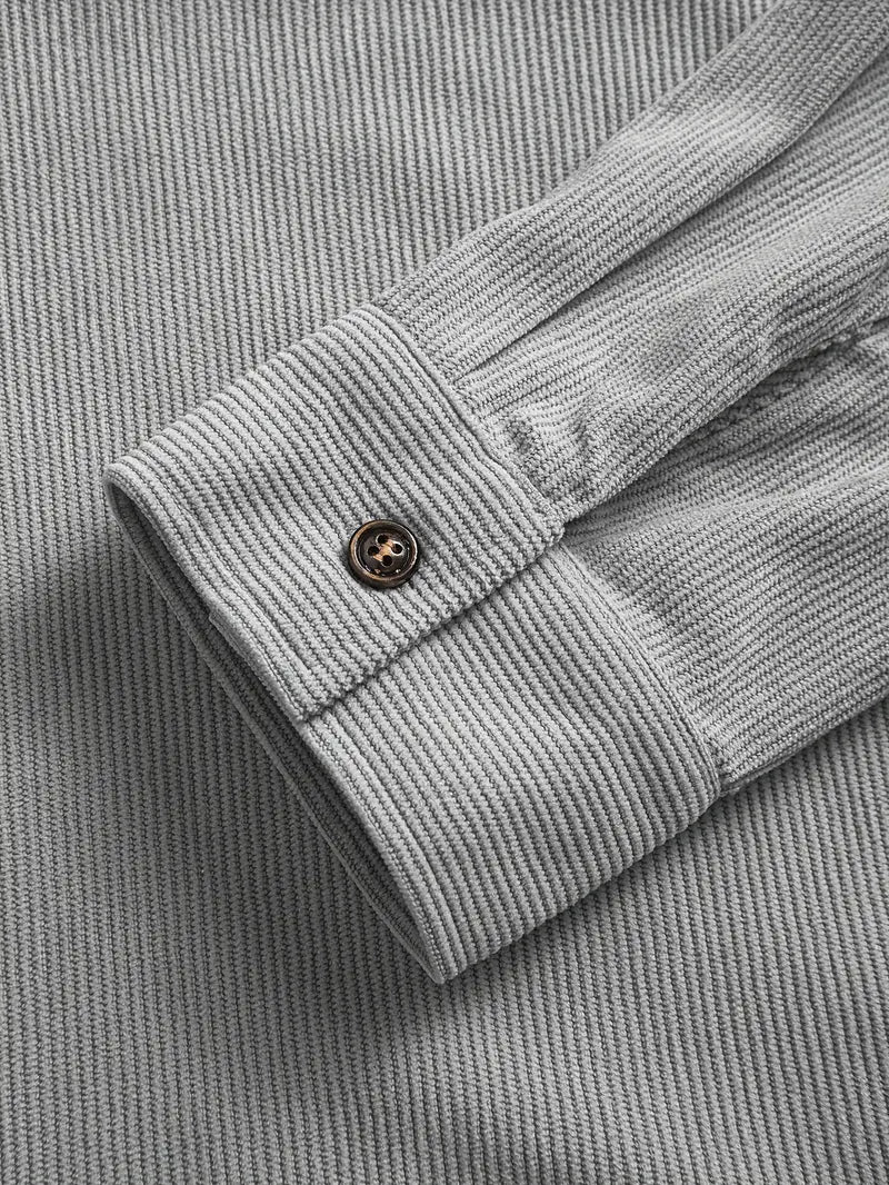 Rickey | Corduroy Shirt Long Sleeve Button-Up Style