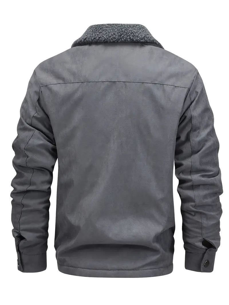 Grigory | Sherpa Collar Zip Jacket