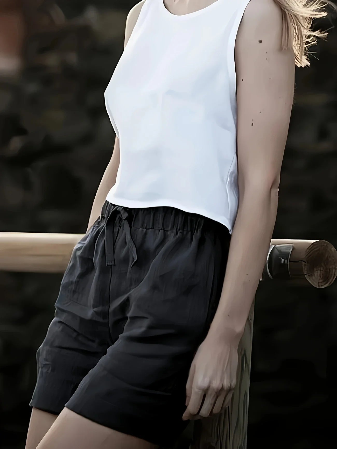 Niamh | Casual Drawstring Pocket Summer Shorts