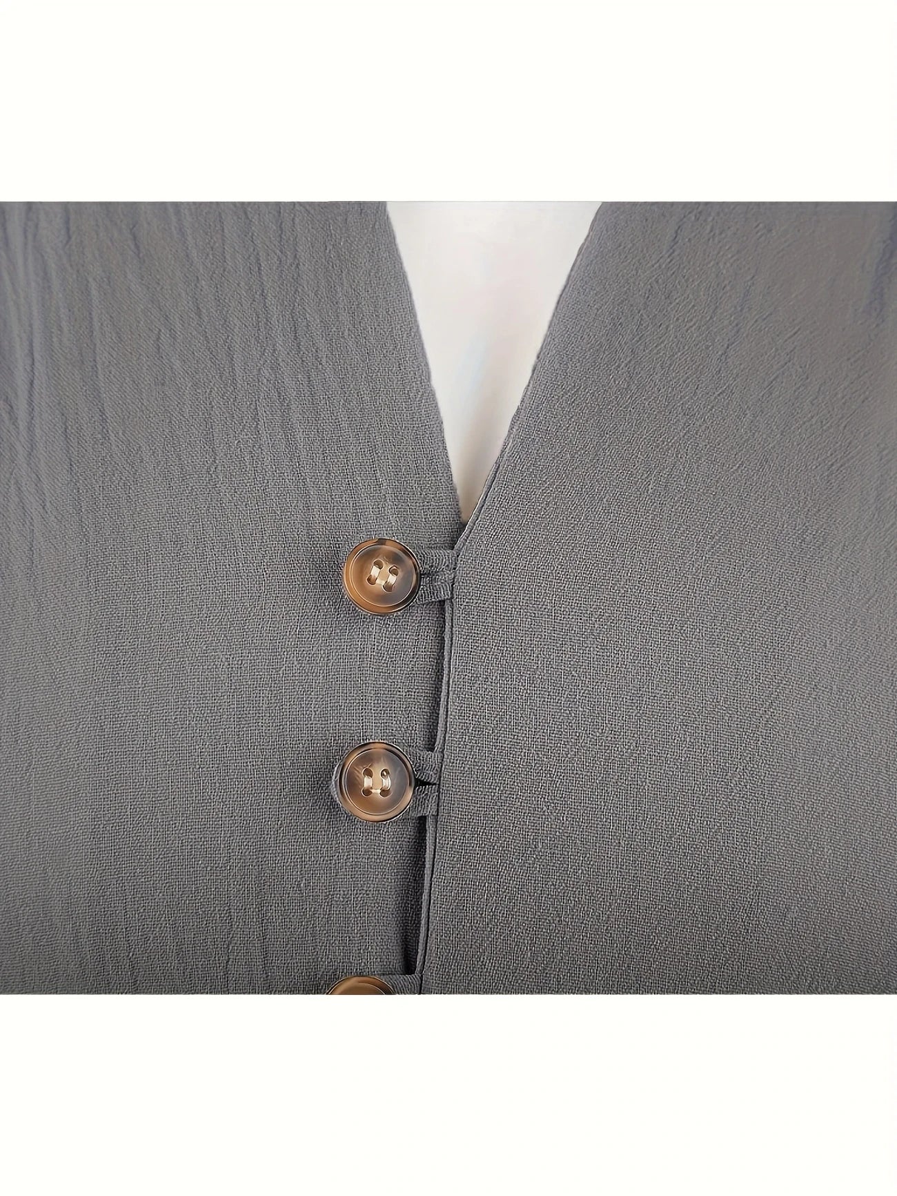 Shayne | Stand Collar Button Front Shirt