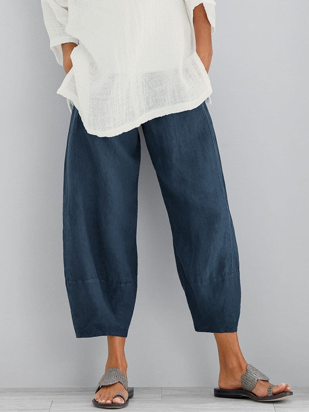 Taylah |  Loose Cropped Harem Pants