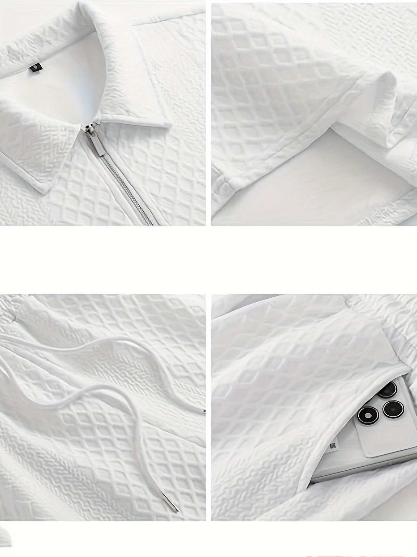 Francisco | Textured Short Sleeve Polo Set