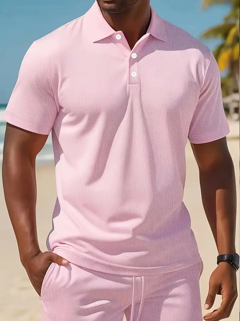 Kelvin | Polo Shirt and Shorts Set