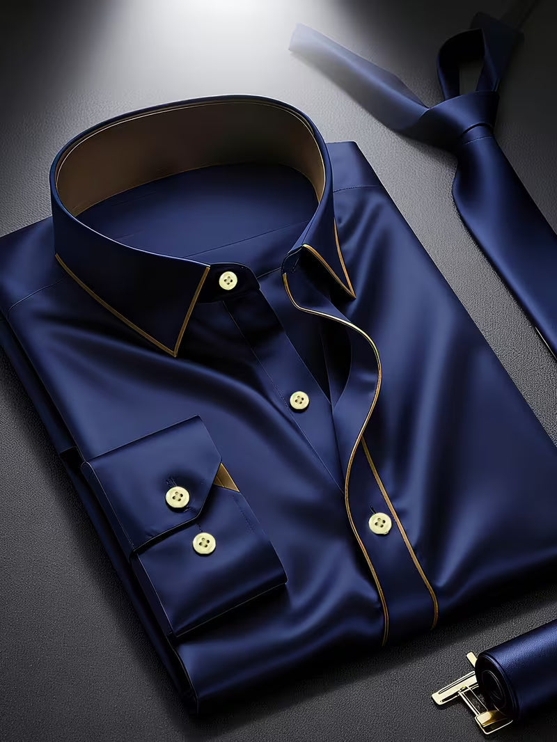 Daven | Long Sleeve Slim Fit Button Shirt