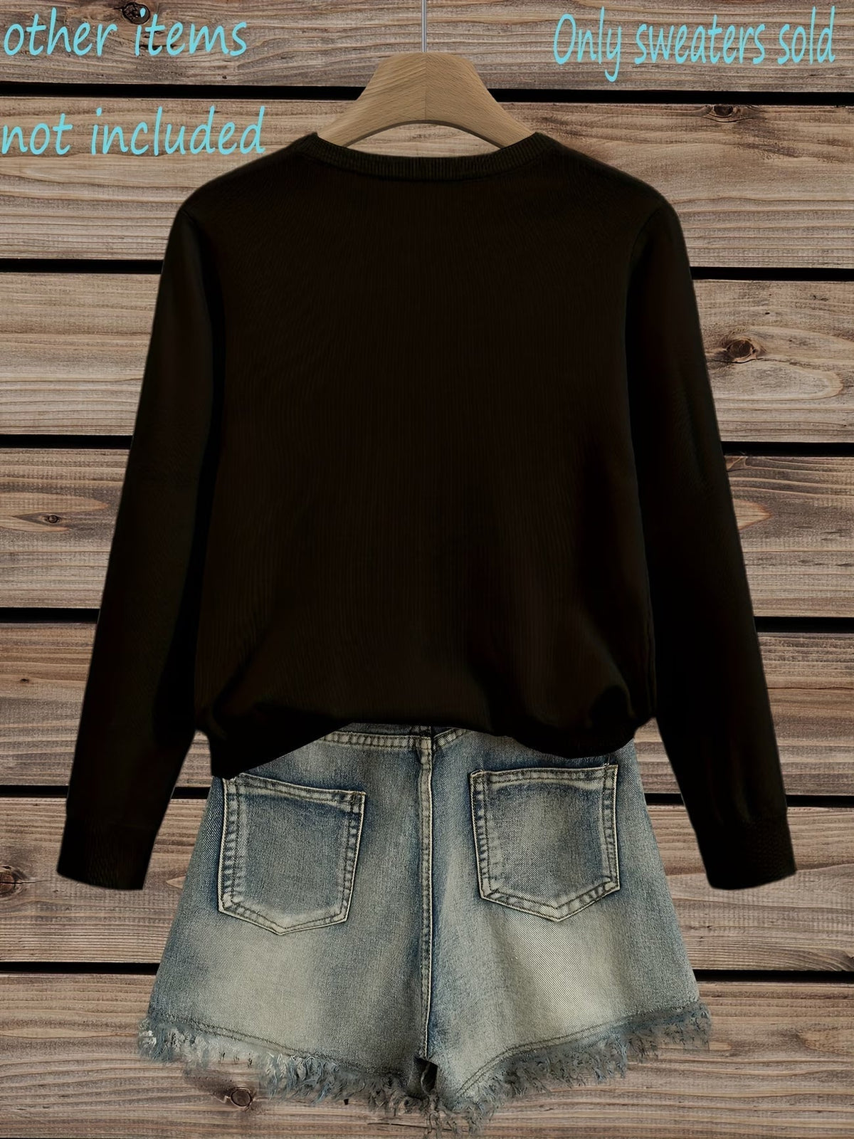 Adelurella | Elegant Long Sleeve Floral Sweater