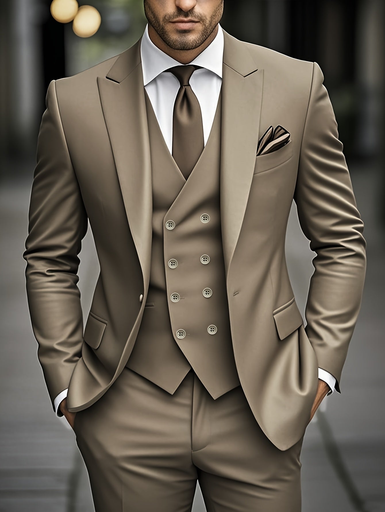Holtalder | Tailored Three-Piece Formal Suit