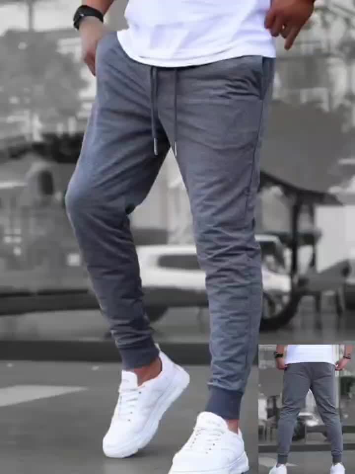 Cleiton | Drawstring Tapered Jogger Trousers