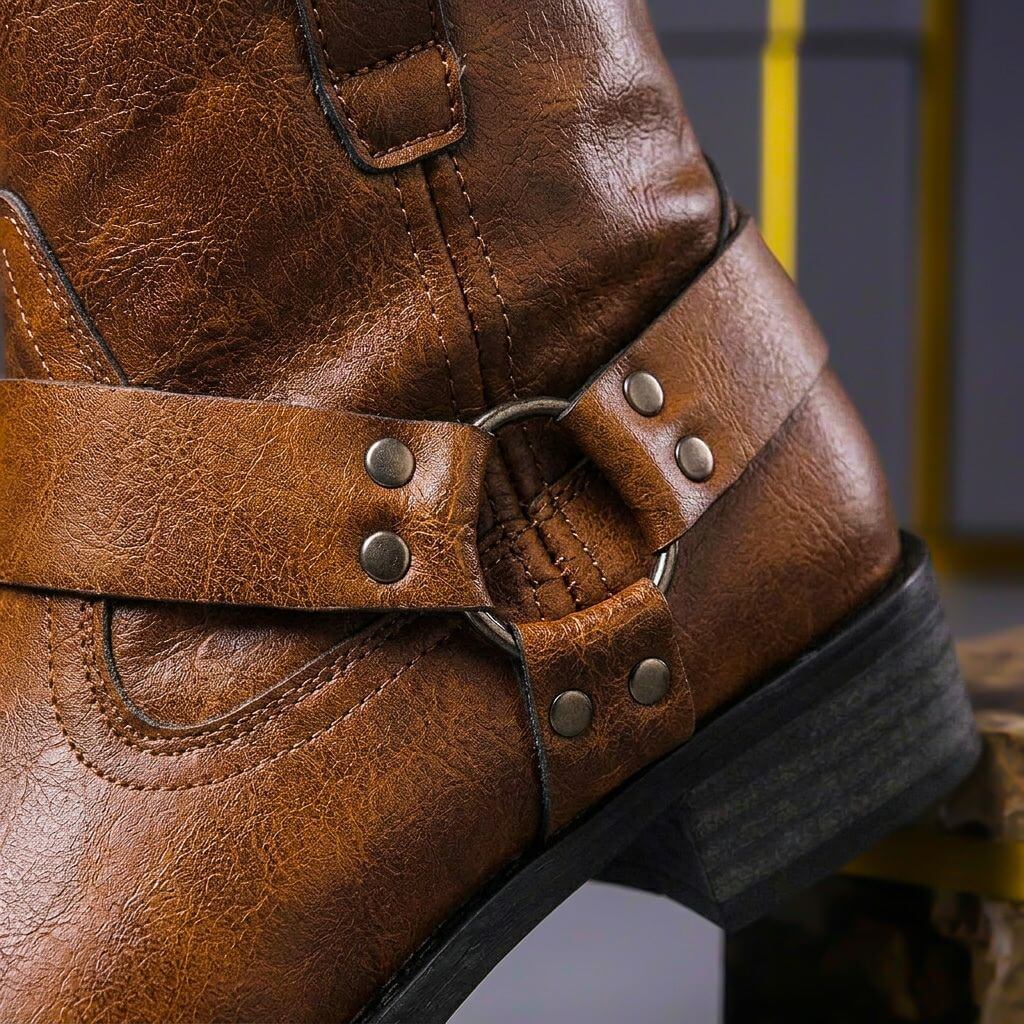 Dylan | Ankle Boots for with Harness Straps