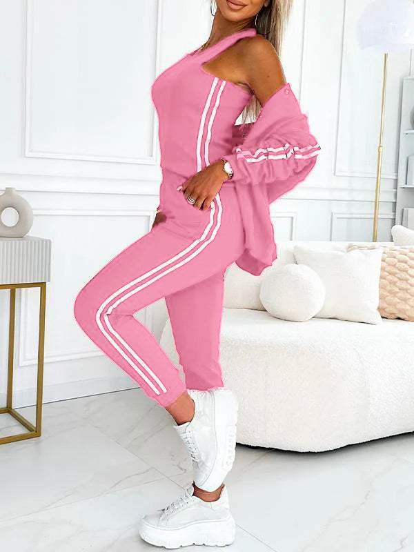 Kendra | Three Piece Jogger Lounge Set