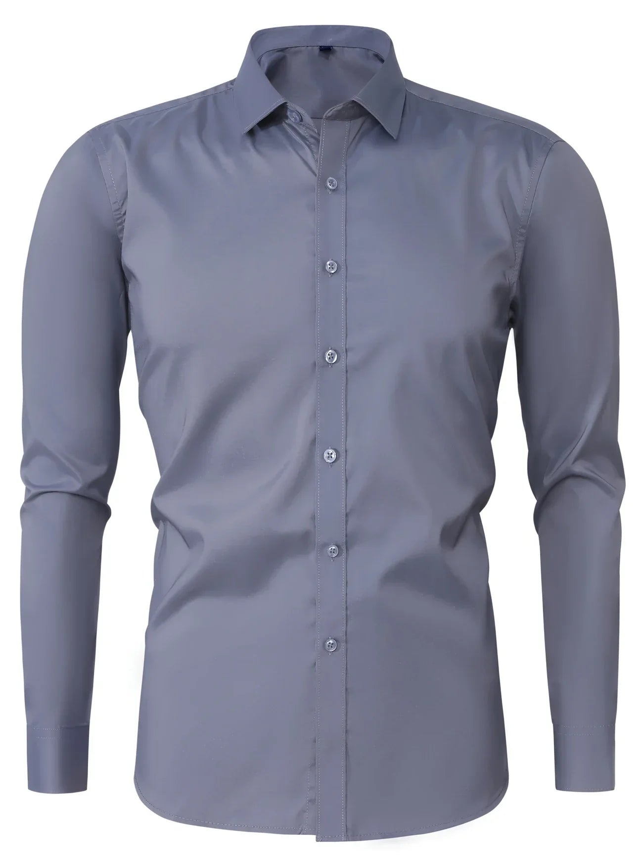 Byron | Slim Fit Button Front Shirt