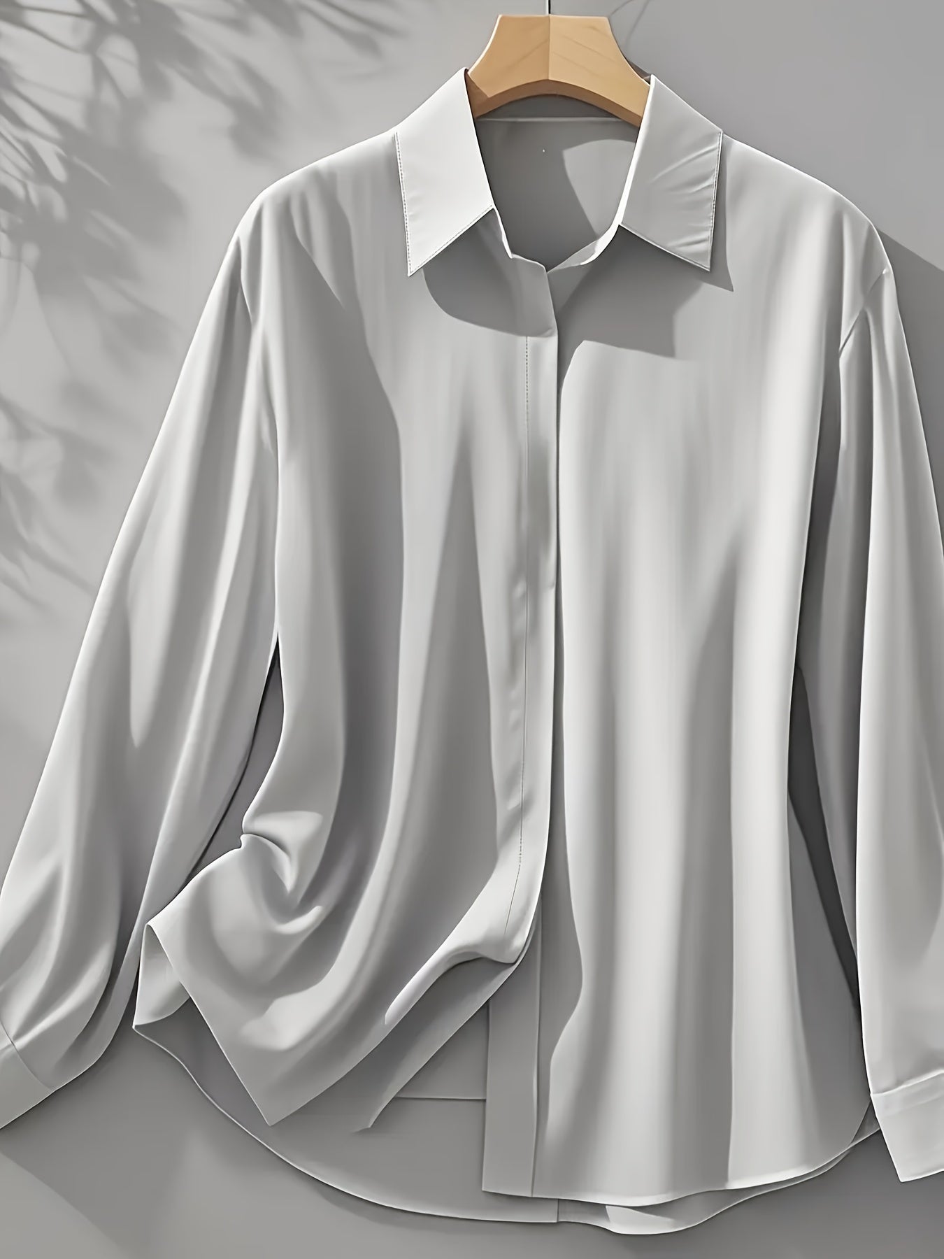 Elenochka - Long Sleeve Button Up Blouse