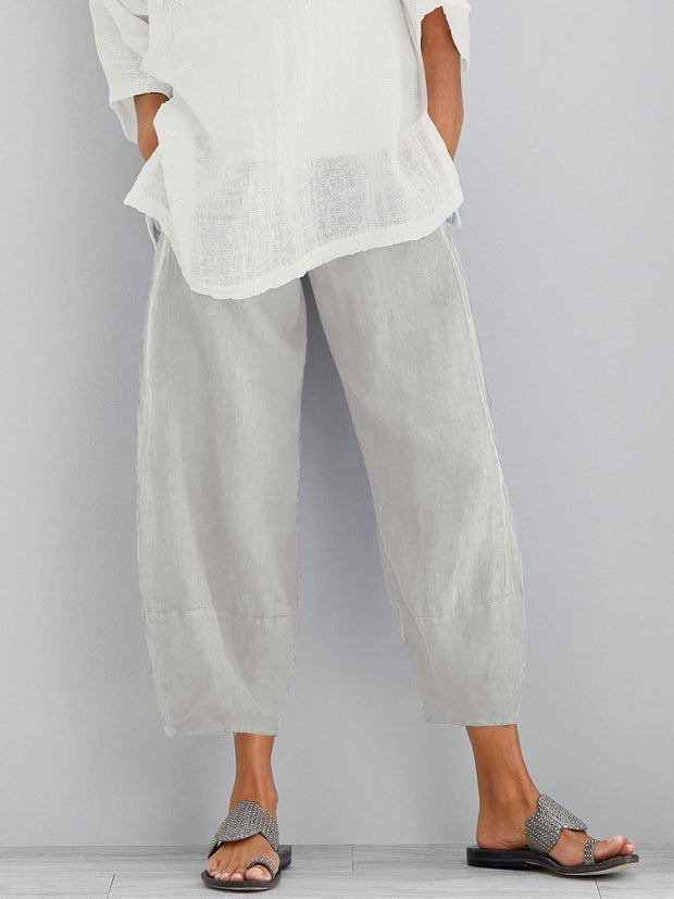 Taylah |  Loose Cropped Harem Pants