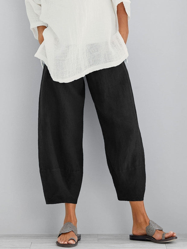 Taylah |  Loose Cropped Harem Pants