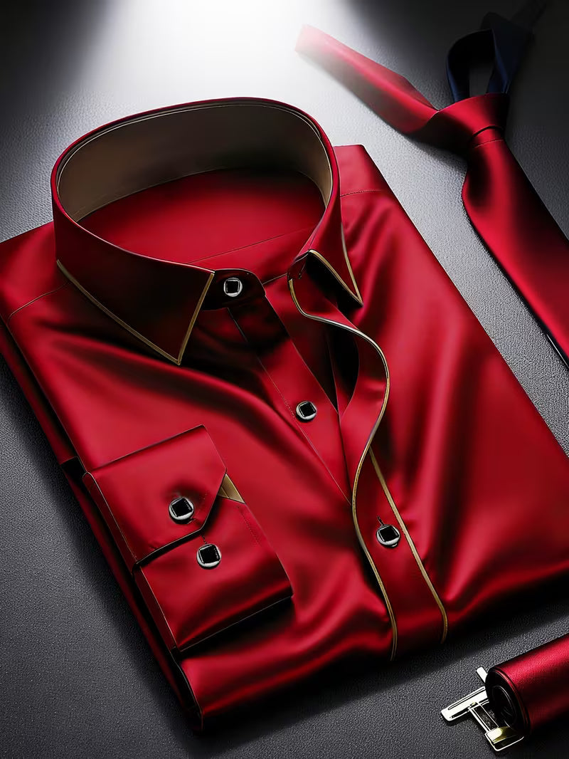 Daven | Long Sleeve Slim Fit Button Shirt